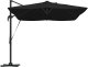 vidaXL vidaXL Parasol Cantilever Roma z LEDami Czarny 352x251x265 cm Aluminium 6