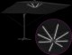 vidaXL vidaXL Parasol Cantilever Roma z LEDami Czarny 352x251x265 cm Aluminium 10