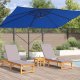 vidaXL Niebieski parasol z daszkiem Niebieski (42003348) 2