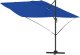 vidaXL Niebieski parasol z daszkiem Niebieski (42003348) 4