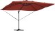 vidaXL Parasol wysięgnikowy Roma z LED-ami Terrakota 352x251x265 cm Aluminium (42003334) 4