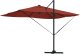 vidaXL Parasol wysięgnikowy Roma z LED-ami Terrakota 352x251x265 cm Aluminium (42003334) 7