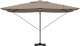 vidaXL Parasol wspornikowy - Taupe Taupe Tkanina Duży (42003362) 1