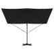 vidaXL Parasol Roma Wysięgnikowy Czarny 286x285x265 cm Aluminium 2