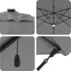 vidaXL Parasol Wysięgnikowy - Antracytowy Antracytowy Poliester Duży 2