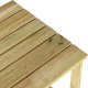 vidaXL Stół do leżaka 40x40x36 cm z impregnowanego drewna sosnowego 3