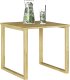 vidaXL Stół leżankowy 50,5x50,5x46 cm z impregnowanego drewna sosnowego 1