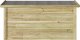 Skrzynia ogrodowa vidaXL Skrzynka do przechowywania 44x119x57 cm Impregnowana Wood Pine 2