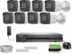 Zestaw do monitoringu 8x IPCAM-B2-P Full HD, PoE, IR 20m, HiLook Hikvision 1