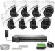 Zestaw do monitoringu 8x IPCAM-T2-P  Full HD, PoE, IR 20m, HiLook Hikvision 1