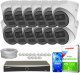 Zestaw do monitoringu 12x IPCAM-T2-P DS-7616NXI-K2/16P(D)  Full HD, PoE, IR 20m, HiLook Hikvision 1