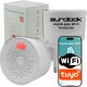 Inteligentny Czujnik Detektor Gazu WiFi Tuya Z Syreną Alarmową Smart Life [TU-015-GS] 1