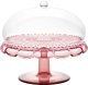 Guzzini VANITY Taca do ciasta z nóżką i pokrywą Flamingo pink 1