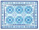 Guzzini BLUES Tischset Mediterranean blue 1
