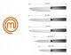 MASTERCHEF Kpl. Noży Kuchennych nierdzewnych 5szt 2