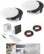 Zestaw: Wzmacniacz audio do montażu w ścianie z 2 głośnikami sufitowymi Powerline A50B one size 1