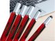 Długopis wielofunkcyjny śrubokręt multitool 6w1 miarka poziomica klips 3