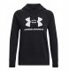 Bluza damska Under Armour Rival Fleece Big Logo Hoody - black/white 2