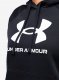 Bluza damska Under Armour Rival Fleece Big Logo Hoody - black/white 10