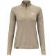 Bluza damska bez kaptura Salewa Puez Waffle Hyb PL Jacket - quicksand 1