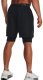Spodenki męskie UNDER ARMOUR Sportowe UA Vanish Woven 2w1 czarne XXL 7