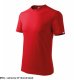 Base - ADLER - Base - Koszulka unisex, 160 g/m2, 100 % bawełna, 85 % bawełna, 15 % wiskoza - czerwony 07 (brand label) M 1