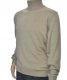 Sweter męski z golfem klasyczny golf z wełny wełniany 2XL XXL beżowy 1702 1