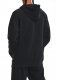 Bluza z kapturem Under Armour Rival Fleece Logo Hoodie - black/white 3