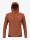 Bluza z kapturem Salewa Pedroc PL Hooded Jacket - bombay brown 1
