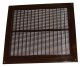 GRILLE VENTILATION 250X250, BROWN 2