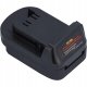 ADAPTER PRZEJSCIÓWKA AKUMULATORA BOSCH 18V DO ELEKTRONARZĘDZI MILWAUKEE 2