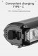 L8N LAMPKA ROWEROWA LED USB 9