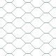 vidaXL Ogrodzenie sześciokątne Zielone 1.6x100 m Stal, Słupki ogrodzeniowe 13 szt Zielone 32 mm 210 cm Stal ocynkowana 5