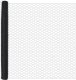 vidaXL Ogrodzenie sześciokątne Szare 1.5x10 m Stalowe, Słupki ogrodzeniowe Szare 32 mm 200 cm Stal ocynkowana 2