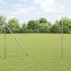 vidaXL Ogrodzenie euro 1,5x10 m stal ocynkowana 1