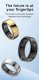 Smart RING PRO czarny, t�tno, saturacja, monitor snu, aktywno��, roz 11, Powerton 3
