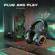 Słuchawki gamingowe FIFINE H6 AmpliGame RGB z mikrogonem studyjne nauszne 6
