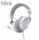 Słuchawki gamingowe FIFINE H3W AmpliGame RGB z mikrogonem studyjne nauszne 1