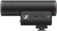 Sennheiser MKE 400 MOBILE KIT - Mikrofon pojemnościowy, superkardioidalny, wyposażony w filtr dolnoprzepustowy ze statywem Manfrotto 3