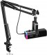 Mikrofon dynamiczny studyjny Fifine AM8T USB/XLR RGB ze statywem PnP 23