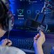 Mikrofon dynamiczny studyjny Fifine AM8T USB/XLR RGB ze statywem PnP 5