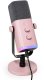 Mikrofon dynamiczny studyjny Fifine AM8P AMPLIGAME USB/XLR RGB różowy PnP 4