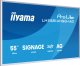 IIYAMA LH6581UHSG-1AG 165,1cm 65Zoll Gallery Line removable frame 3840x2160 UHD VA ELED 2xHDMI 1xUSB-C 2xUSB 2.0 Android 14 2