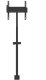 Multibrackets M Motorized Floormount 60kg Black, 60 kg, 81.3 cm (32"), 152.4 cm (60"), 100 x 100 mm, 400 x 400 mm, 1210 - 1860 mm 1