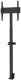 Multibrackets M Motorized Floormount 60kg Black, 60 kg, 81.3 cm (32"), 152.4 cm (60"), 100 x 100 mm, 400 x 400 mm, 1210 - 1860 mm 1