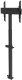 Multibrackets M Motorized Floormount 60kg Black, 60 kg, 81.3 cm (32"), 152.4 cm (60"), 100 x 100 mm, 400 x 400 mm, 1210 - 1860 mm 2