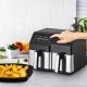 Extralink Home Air Fryer SJ-1000 10L EU | Frytkownica | (6L+4L)  2500W 11