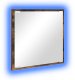 Lustro vidaXL Lustro Łazienkowe LED Wędzone Dębowe 40x8.5x37 cm Drewno Inżynieryjne 2