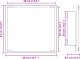 Lustro vidaXL Lustro Łazienkowe LED Wędzone Dębowe 40x8.5x37 cm Drewno Inżynieryjne 6