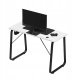Biurko Gamingowe Komputerowe Huzaro Hero 1.5 White Dla Gracza 120Cm 1
